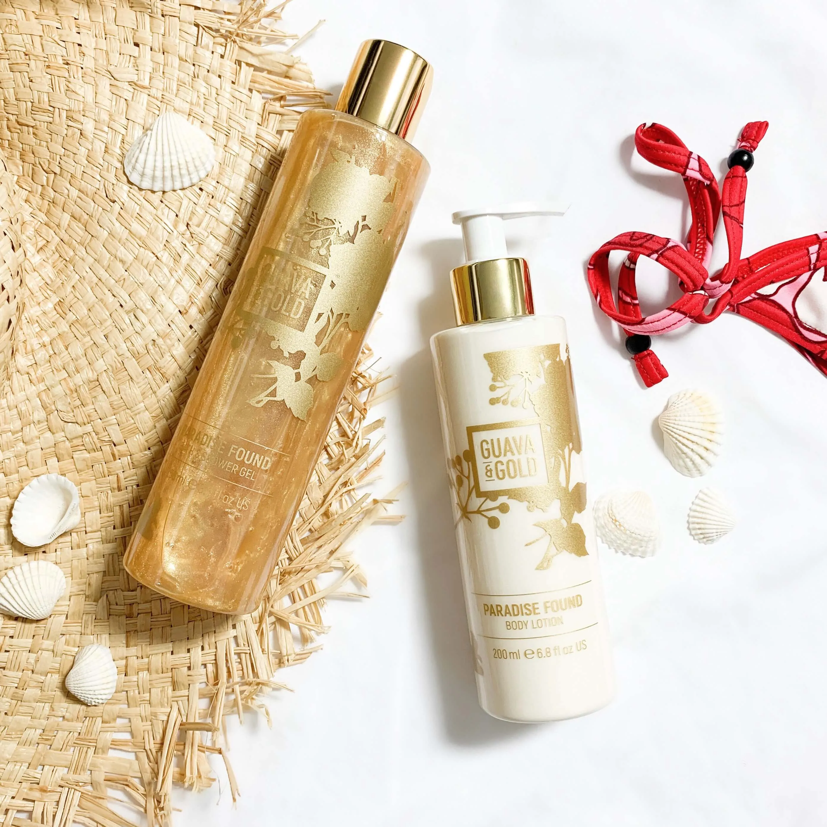 Guava & Gold Paradise Found Bath & Shower Gel
