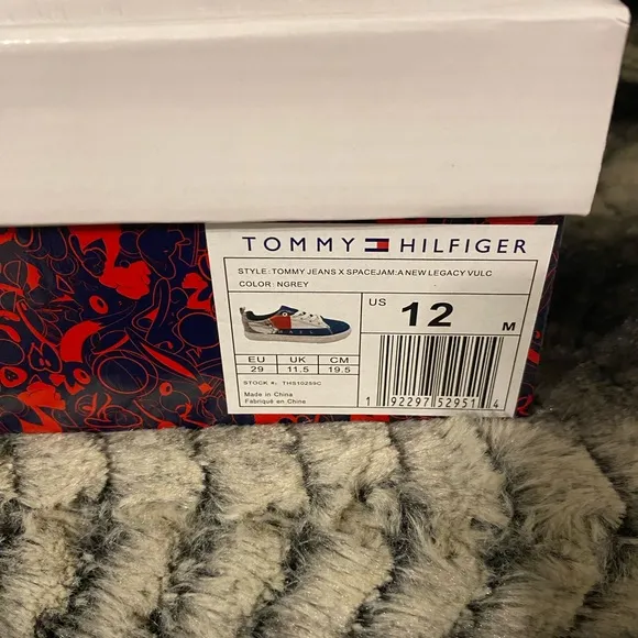 Tommy Hilfiger Space Jams Sneakers Size 12 Girl/Boy NIB